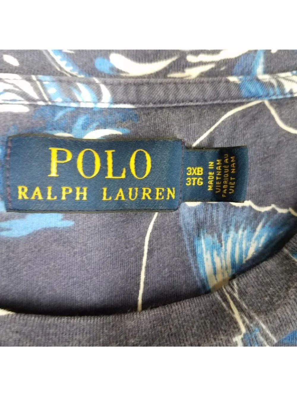 Polo Ralph Lauren T-Shirt Men's 3XB Big Hawaiian Swordfish Island Travel Casual